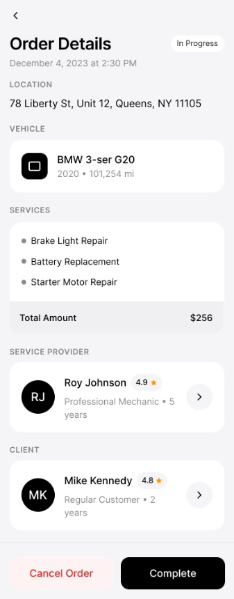 Order Details